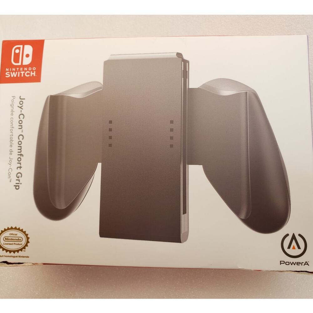 PowerA Nintendo Switch Joy-Con Comfort Grip (Black)